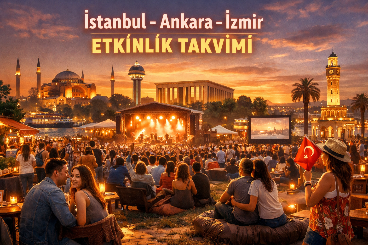 Şehir etkinlik ajandası — İstanbul Ankara İzmir